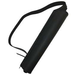 Thick Black Leather Back Quiver
