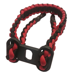 DS Archery Bow Sling and Dog Bone Bracket Red and Black
