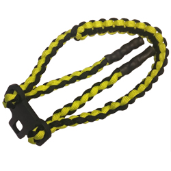 DS Archery Bow Sling and T-Bone Bracket Flo Yellow and Black