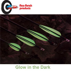 15% off - Flex Fletch Glow in the Dark Vanes