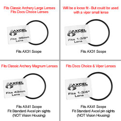 Axcel - Individual Lens Frames & Sets