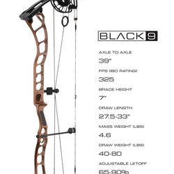 G5 Prime - Black 9 Compound Bow