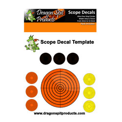DS - Archery: Dragon Spit Scope Decals