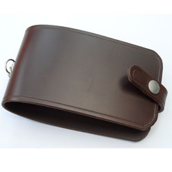 DS-Archery Score Card Holder - Brown Leather